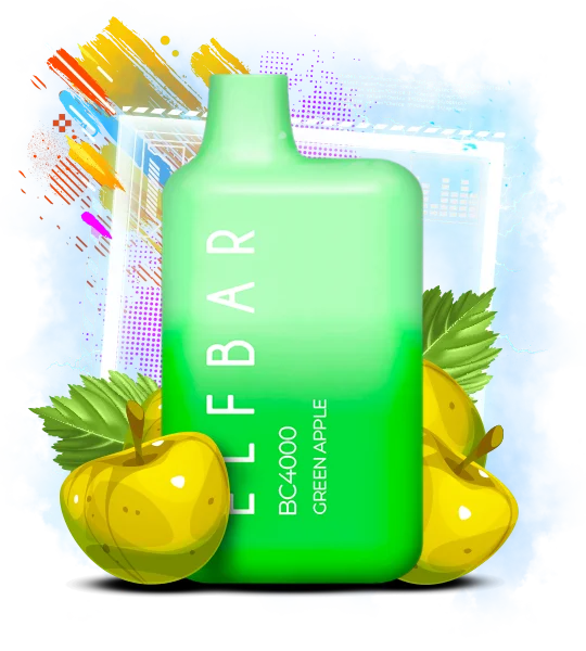 ElfBar_BC4000_GreenApple