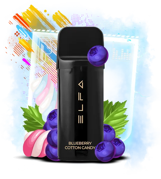 ElfBar_Cartrige_EFLA_BlueberryCottonCandy