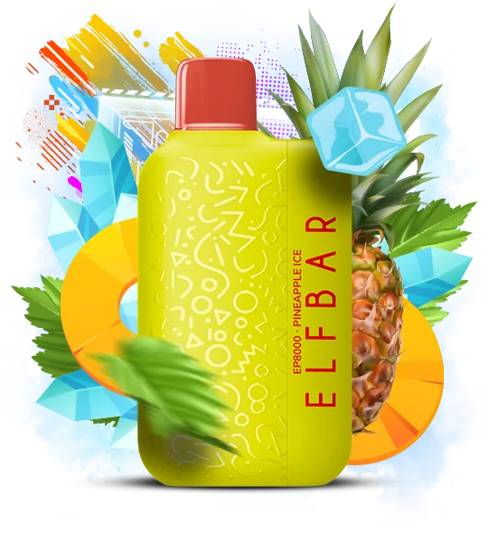 ElfBar_EP8000_PineappleIce