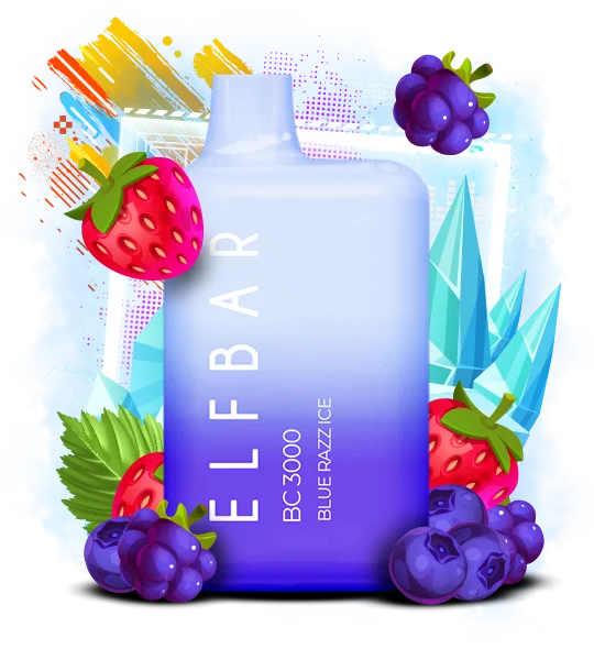 Elfbar_BC3000_BlueRazzIce
