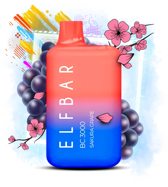 Elfbar_BC3000_SakuraGrape