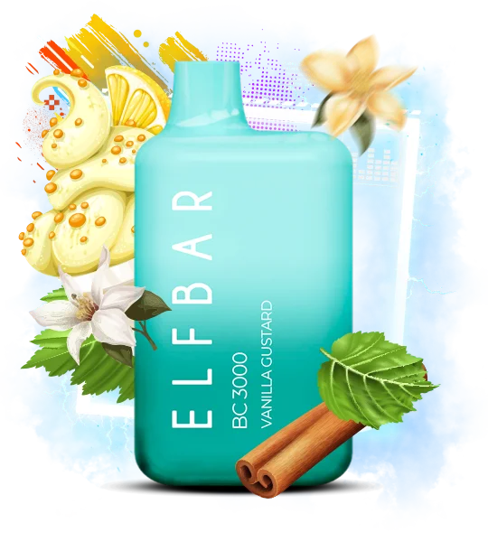 Elfbar_BC3000_VanillaGustard
