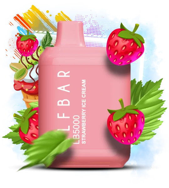 Elfbar_LB5000_StrawberryIceCream