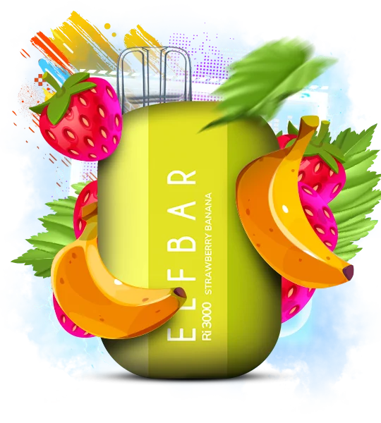 Elfbar_Ri3000_StrawberryBanana