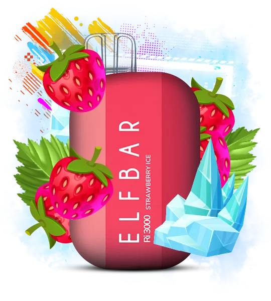 Elfbar_Ri3000_StrawberryIce