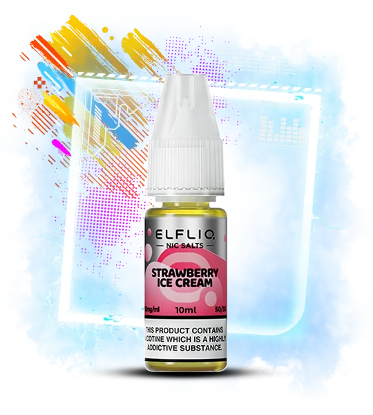 Elfliq_Strawberry_IceCream10ml