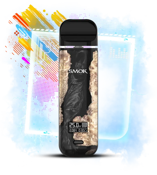Smok_NovoX_BlackStabilizingWood