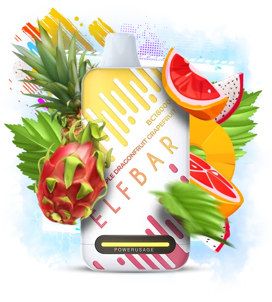 Elfbar_BC18000_PineappleDragonFruitGrapefruit