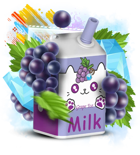 Одноразовая Pod-система Lavie Milk 7000 Виноград Лед. Купить