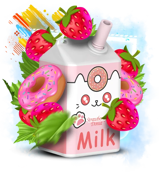Lavie_Milk7000_StrawberryDonut