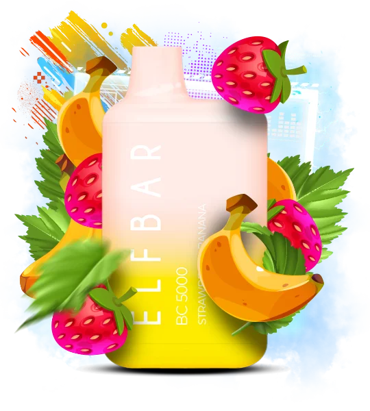 Elfbar_BC5000_StrawberryBanana