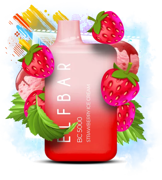 Elfbar_BC5000_StrawberryIceCream