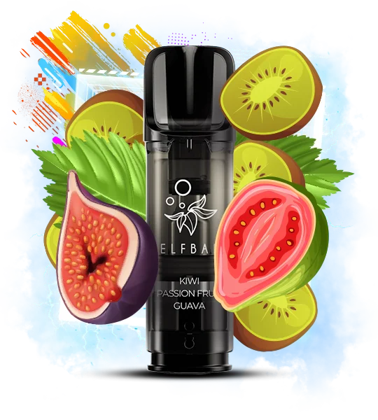 Cartridge_ElfBar_ELFA_1.7ml_KiwiPassionFruitGuava