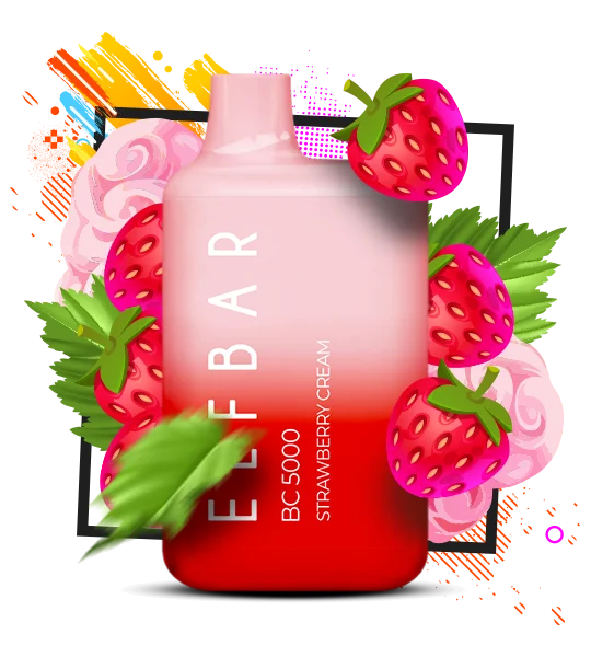 Elfbar_BC5000_StrawberryCream
