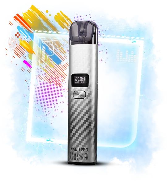 LostVape_UrsaNanoPro_PodKit_SilverCarbon