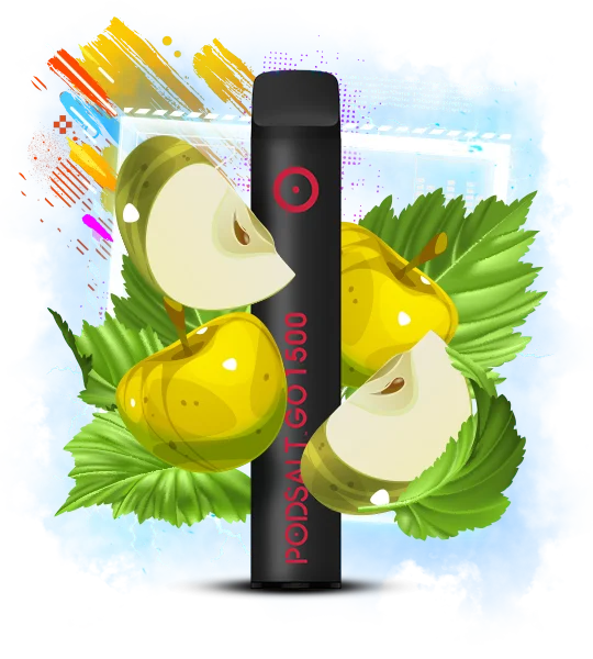 PodSalt_GO_1500_DoubleApple