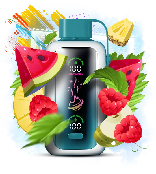 Vozol_Star20000_RaspberryAppleWatermelonPineapple
