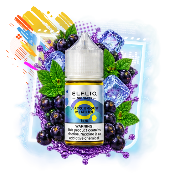 1_Elf Liq 5% 30мл Blackcurrant Menthol