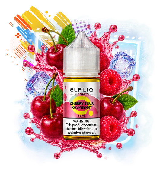 1_Elf Liq 5% 30мл Cherry Sour Raspberry